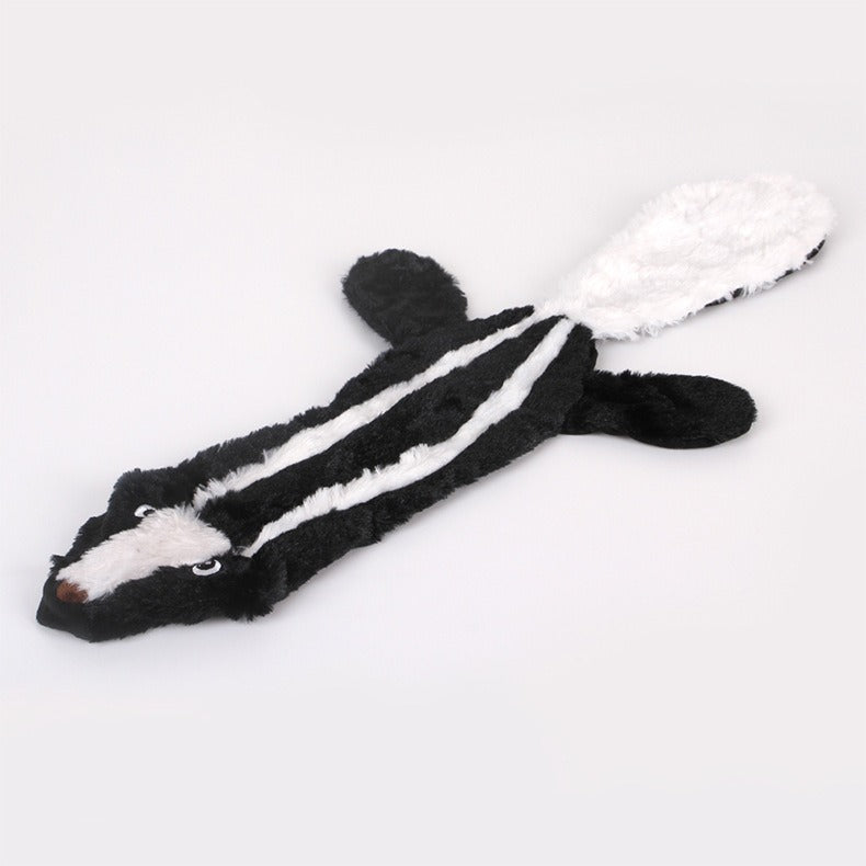 Pet dog plush, bite resistant, grinding teeth, making noise, dog toys, cleaning teeth, smell-absorbing animal shapes, pet toys