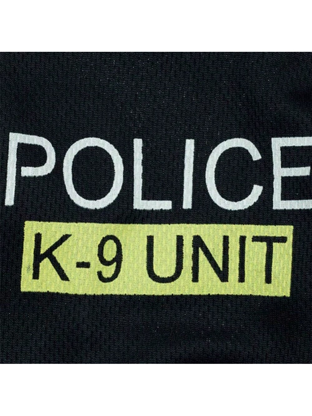 Black Police Cosplay Vest for Small Dogs – Elastic Comfort