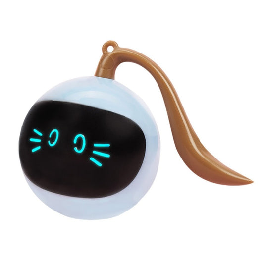 1000mAh Smart Cat Toy USB Electric Jumping Ball Self Rotating Toys Rolling Jumping Ball For Cat Dog Kids