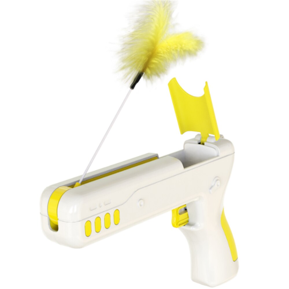 Playing Interactive Cat Toys Tumbler Feather Scratcher Toy Pet Innovation Modern Simaple Pole Cute Tree Post Custom Products