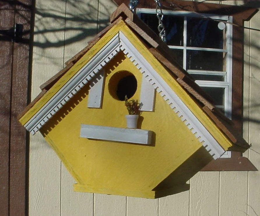 Mark Victorian Wren Birdhouse – Handcrafted Wooden Garden Cottage