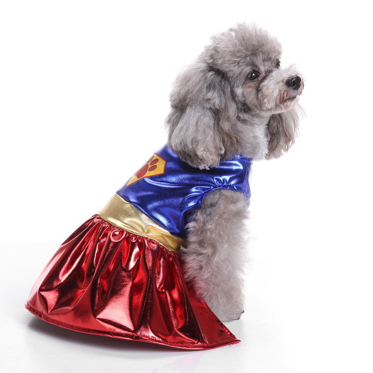 Dog Halloween costume with funny costumes