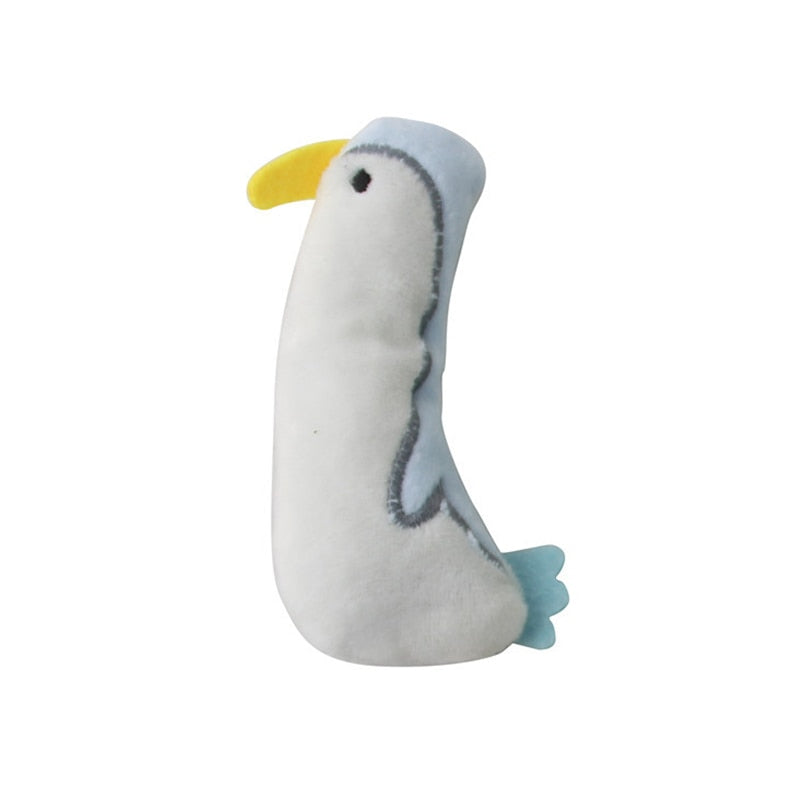 Funny Interactive Plush Cat Toy Teeth Grinding Catnip Toys Chew Vocal Bite Resistant Cat Toy Pet Accessories