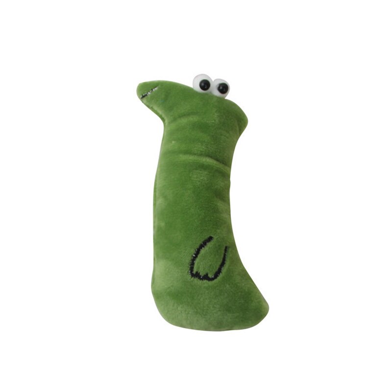 Funny Interactive Plush Cat Toy Teeth Grinding Catnip Toys Chew Vocal Bite Resistant Cat Toy Pet Accessories