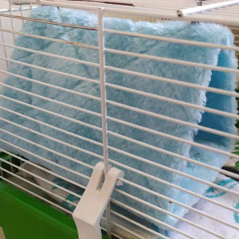 Cozy Plush Bird Nest Hammock for Parrots and Small Birds