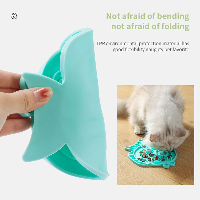 Pet slow food bowl feeder licking mat slow food bowl cat bowl dog basin pet bowl dog bowl pet licking mat