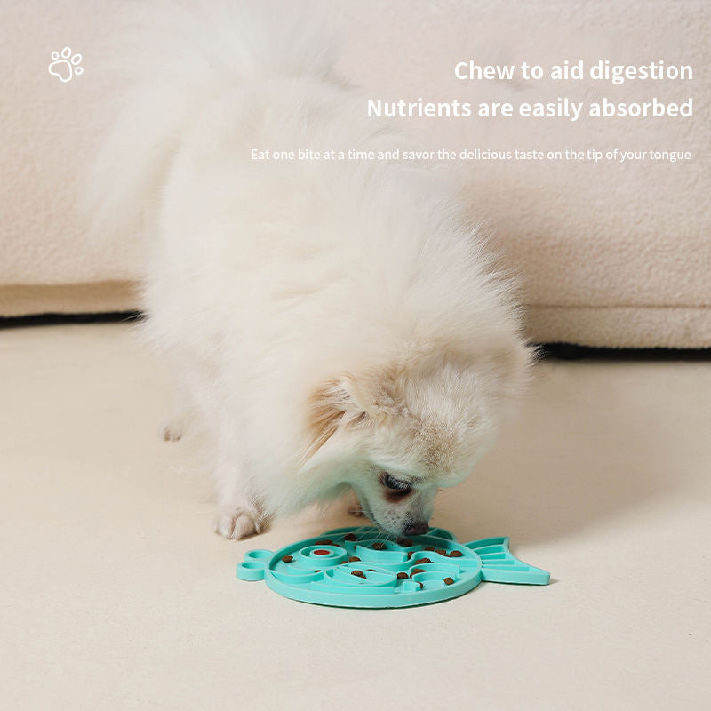 Pet slow food bowl feeder licking mat slow food bowl cat bowl dog basin pet bowl dog bowl pet licking mat