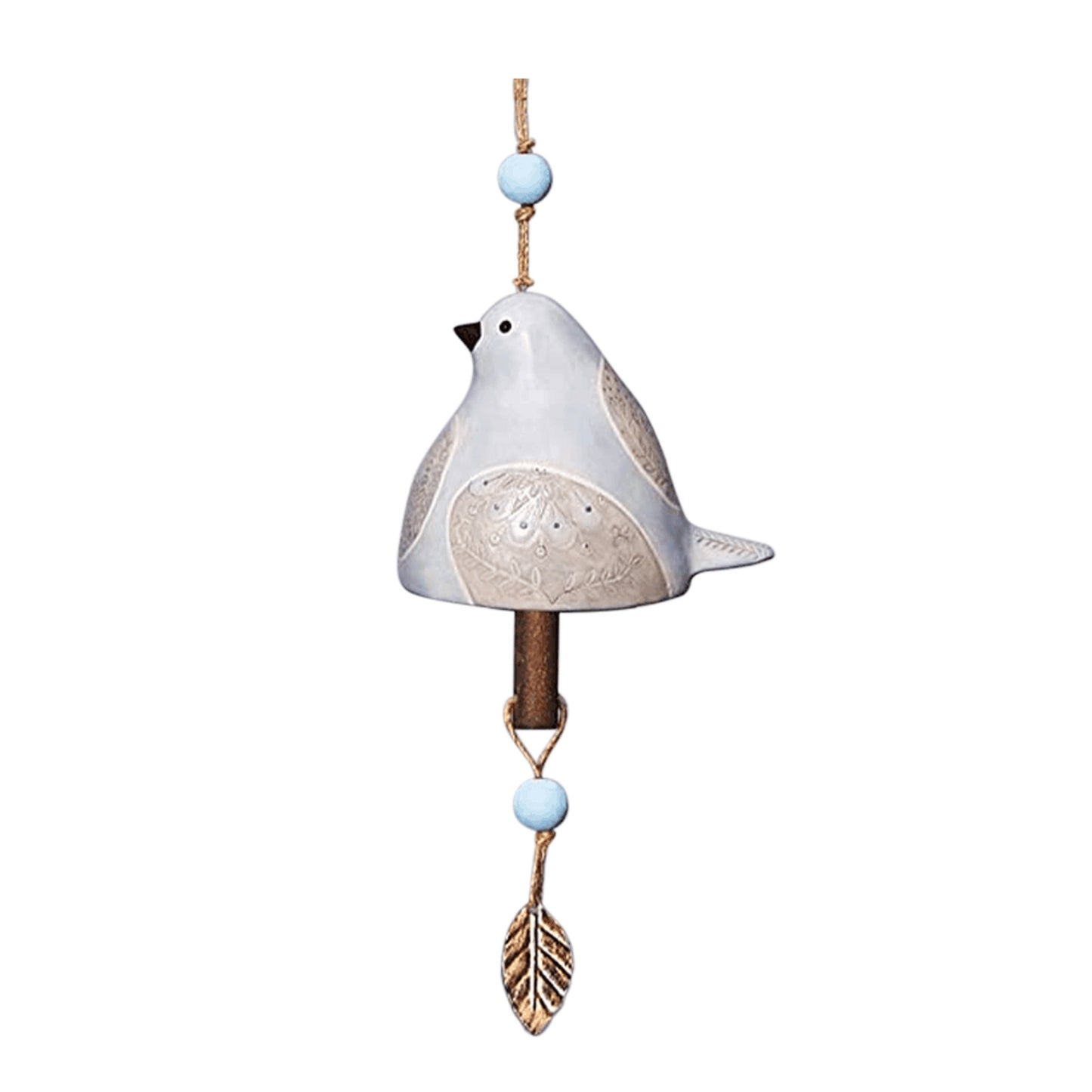 BIRD SONG BELL Resin Handicraft Wind Chime Pendant Garden Home Decoration