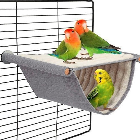 Parrot Pet Hamster Nest Warm Hammock Removable And Washable Hammock Window Sill Multi-color Hanging Cat Cradle
