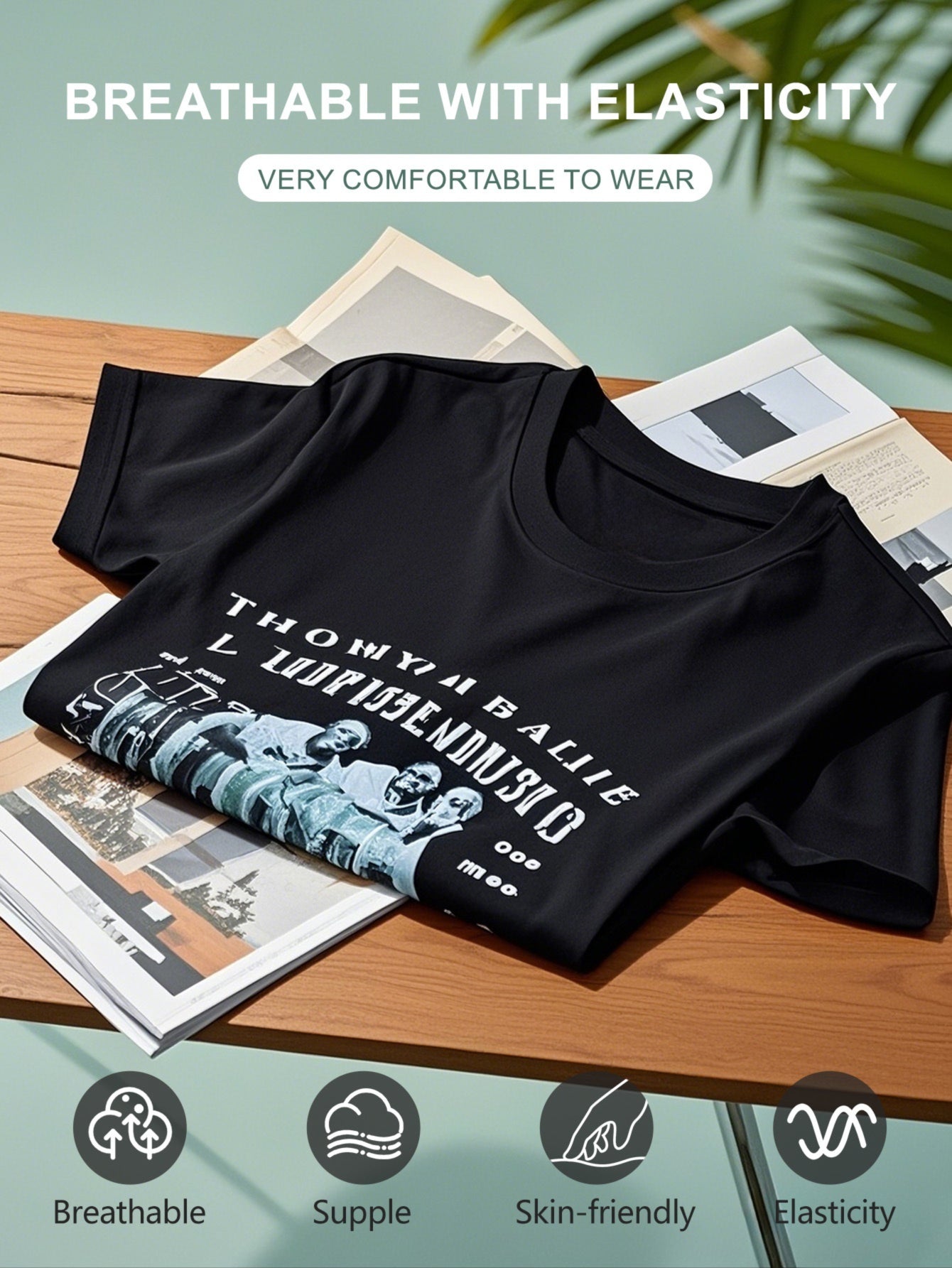 250th US Independence Commemorative Loose Fit Patriotic T-Shirt