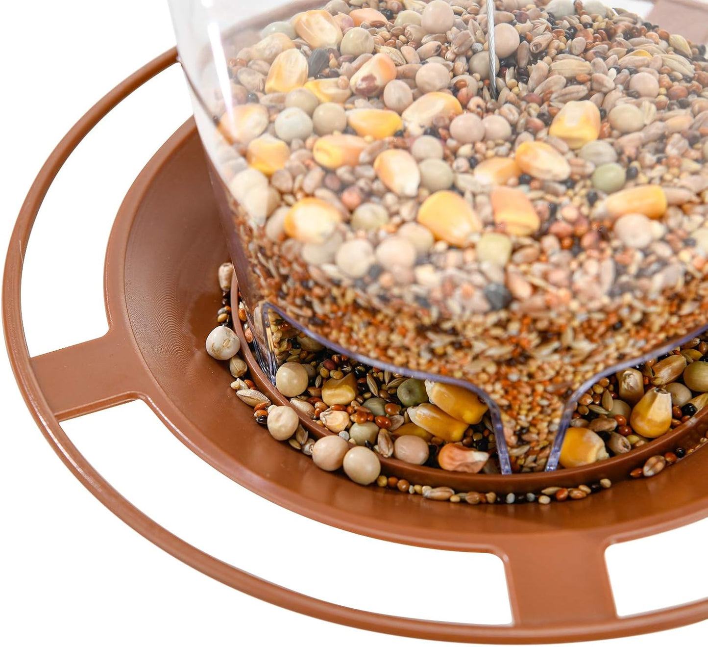 Hanizi Heavy-Duty Outdoor Bird Feeder with Squirrel-Resistant Design