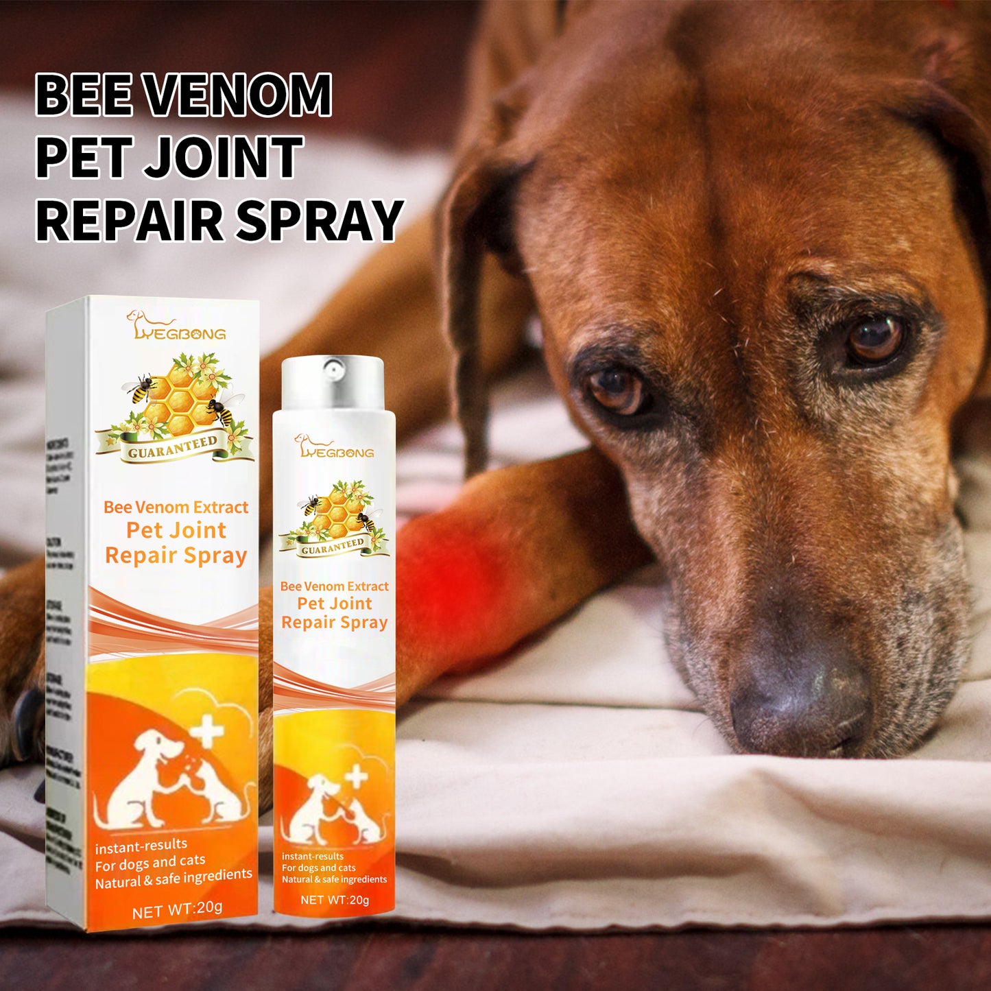 Pet Joint Repair Spray, Relieve Pet Joint Discomfort Muscle Weakness Pet Joint Care Spray