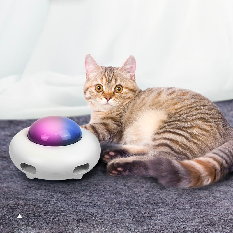 Automatic Feather Teaser Cat Toys Random Interactive Electric Crazy Toys
