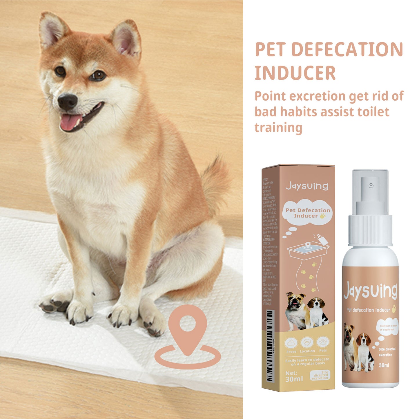 Pet Defecation Inducer Spot-Training Induction Spray Pet Toilet Inducer
