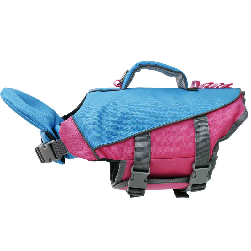 Adjustable Dog Life Vest with Reflective Stripes – High Buoyancy, Breathable Safety Jacket for Water Sports & Swimming