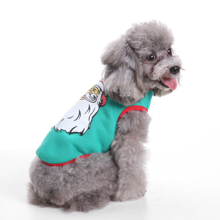 Dog Halloween costume with funny costumes