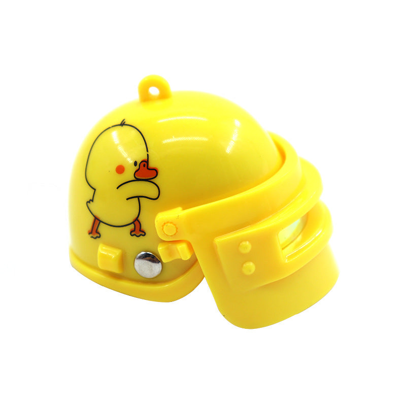 Creative New Pet Supplies Protection Chicken Helmet Hen Safety Hat Bird Hat Headgear