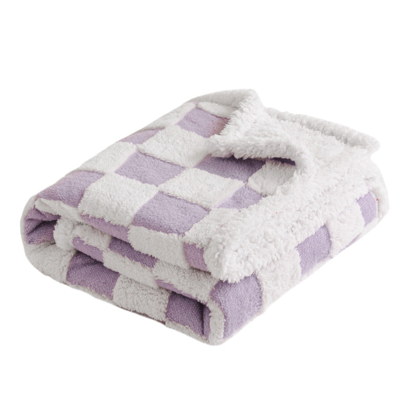 Pet waterproof blanket flannel comfortable cotton fleece Sherpa thick pet blanket