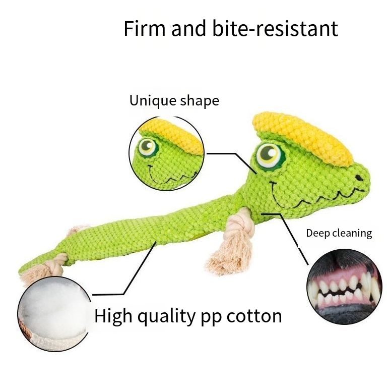 Pet dog toys with sound bite resistanc teeth cleaning interactive puzzle solving large dog hidden food puzzle toys