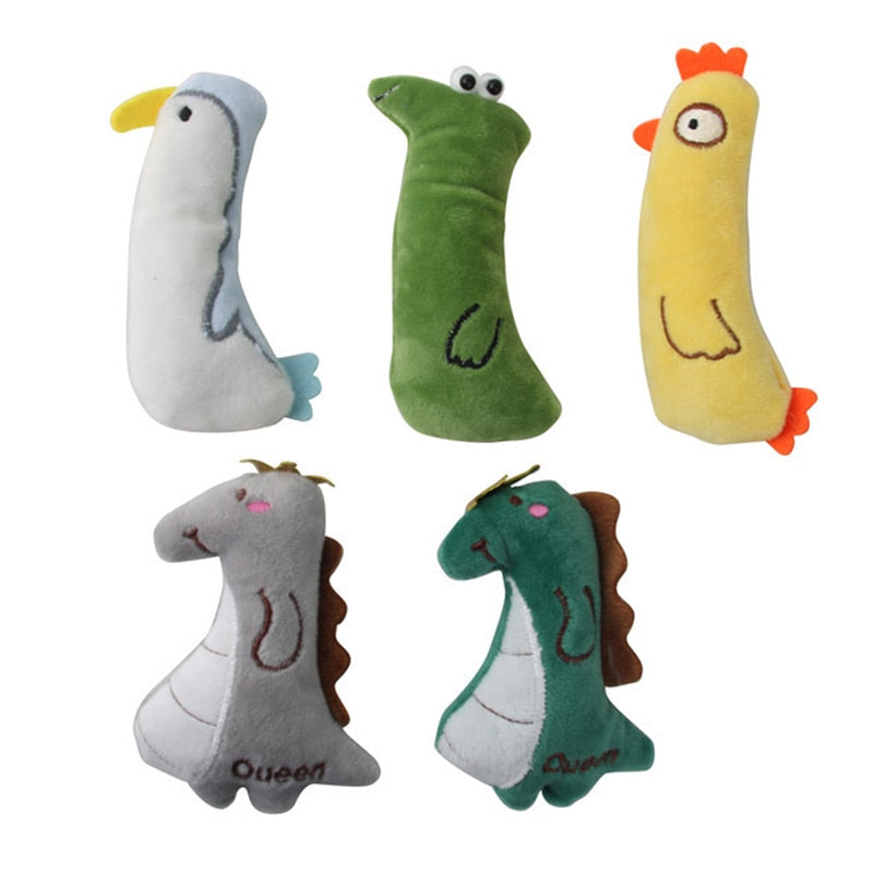 Funny Interactive Plush Cat Toy Teeth Grinding Catnip Toys Chew Vocal Bite Resistant Cat Toy Pet Accessories