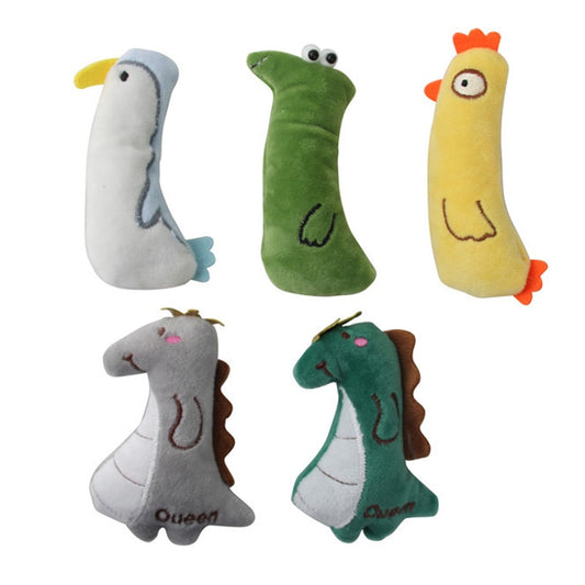 Funny Interactive Plush Cat Toy Teeth Grinding Catnip Toys Chew Vocal Bite Resistant Cat Toy Pet Accessories