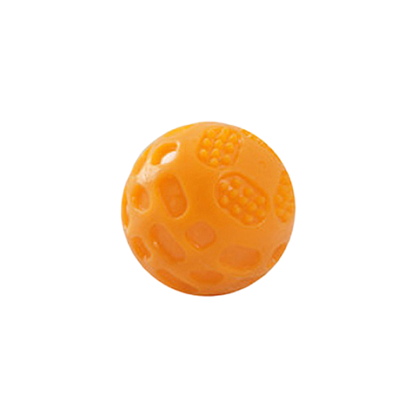 Bite resistant TPR pet toy interactive dog grinding pet ball sound cleaning dog toy