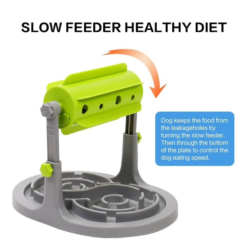 Drop Shipping Food Treated Dog Toys Slower Feeder  Bowl