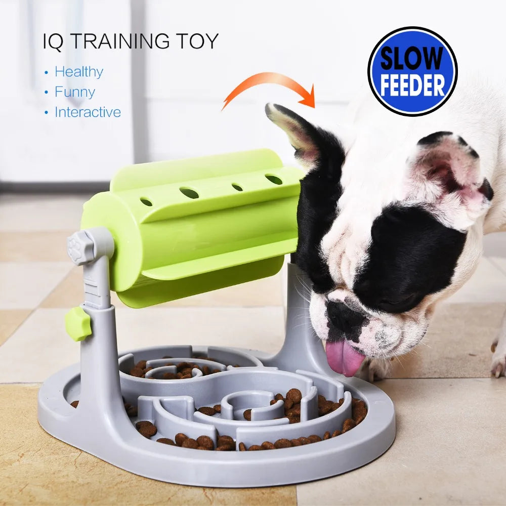 Drop Shipping Food Treated Dog Toys Slower Feeder  Bowl