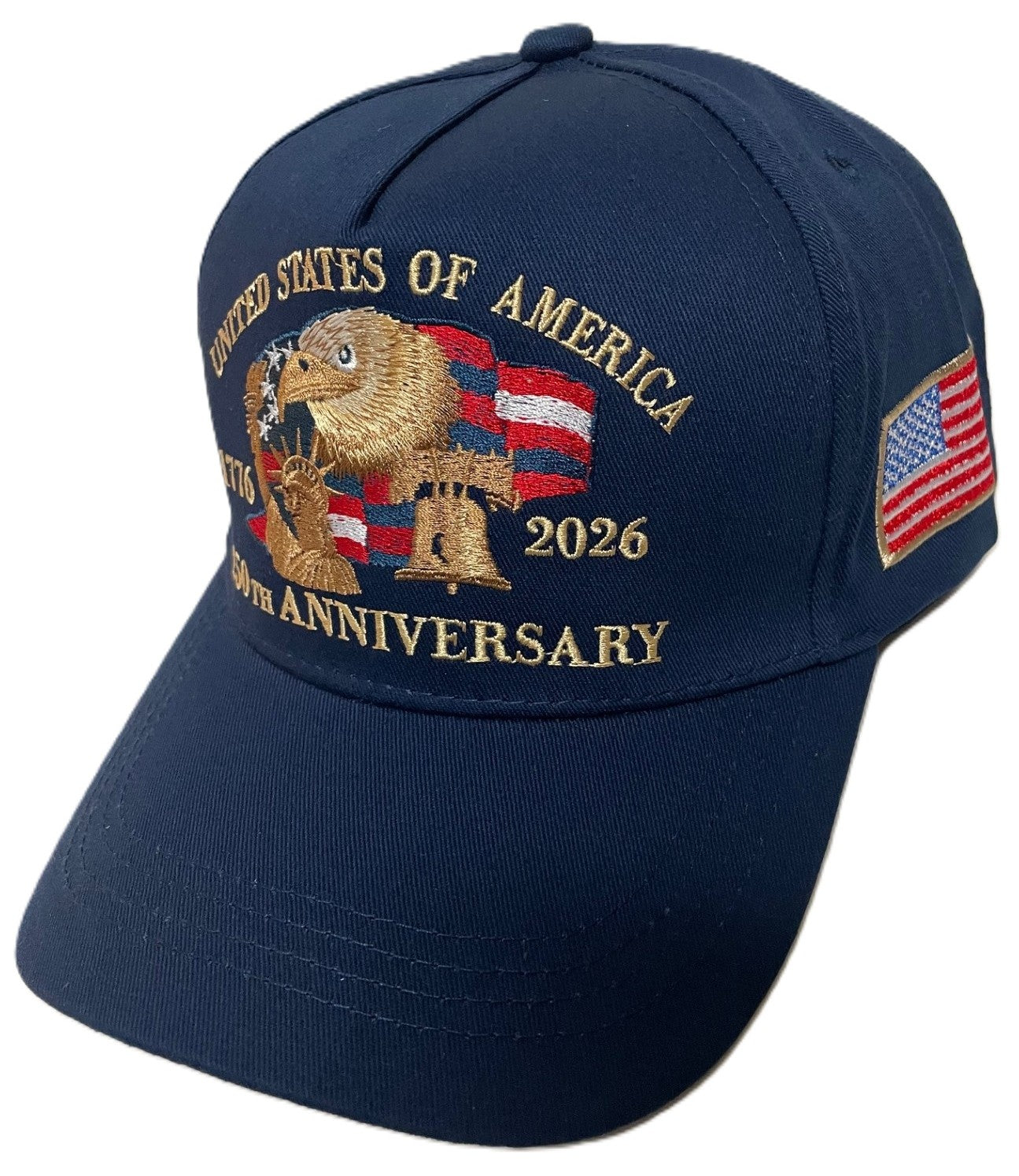 Patriotic 250th Anniversary USA Baseball Cap – Adjustable Vintage Design 1
