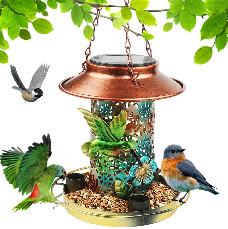 This amazing Solar Bird Feeder, special for For Bird Lovers.