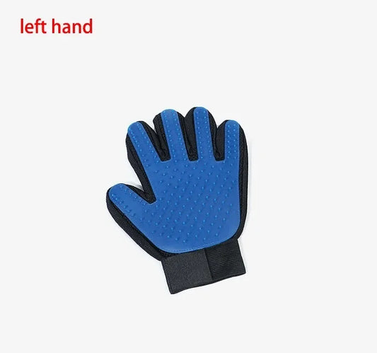 Pet Glove Cat Grooming Glove Cat Hair Deshedding Brush Gloves Dog Comb for Cats Bath Hair Remover Clean Massage Brush for Animal