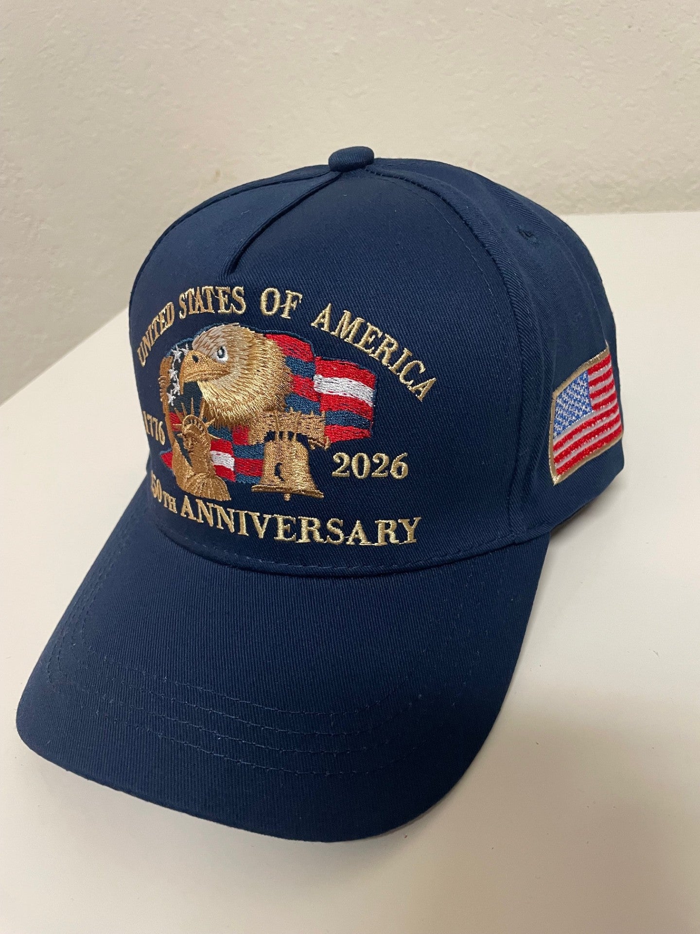 Patriotic 250th Anniversary USA Baseball Cap – Adjustable Vintage Design