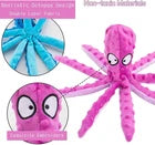 Octopus Plush Squeaky Dog Toy – Soft Chewy Fun